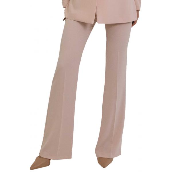 Pantalone scampanato tinta unita Options